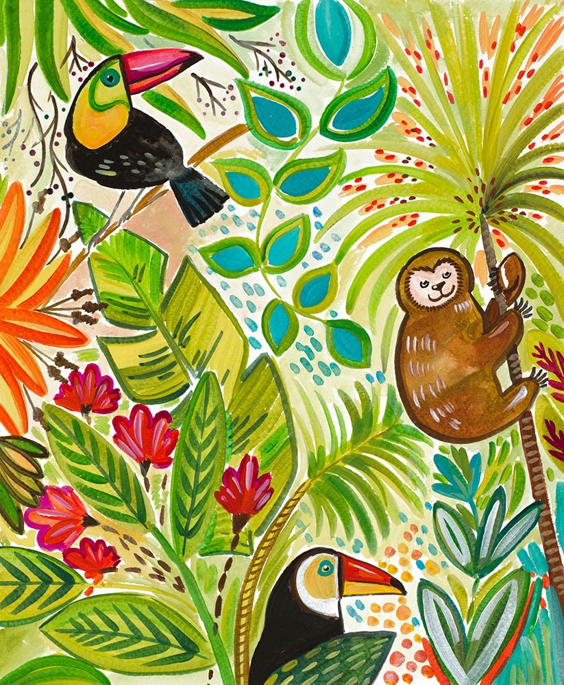 Into the Tropics I art print by Ani Del Sol for $57.95 CAD