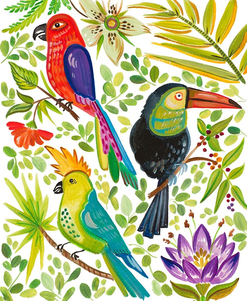 Into the Tropics II art print by Ani Del Sol for $57.95 CAD