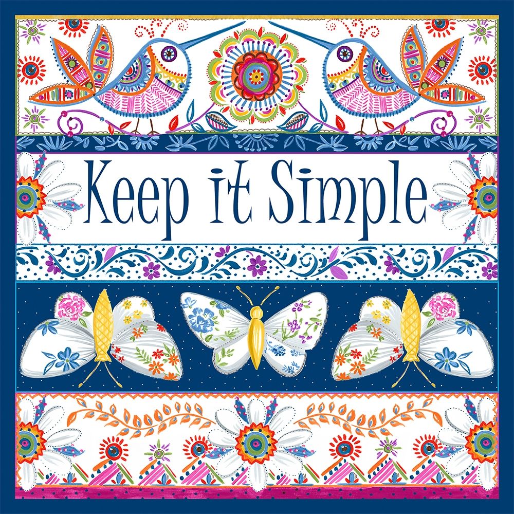 Keep it Simple art print by Ani Del Sol for $57.95 CAD