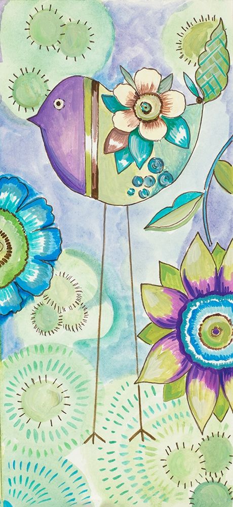 Stand Tall Bird III art print by Ani Del Sol for $57.95 CAD