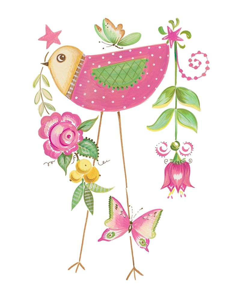 Stand Tall Bird I art print by Ani Del Sol for $57.95 CAD