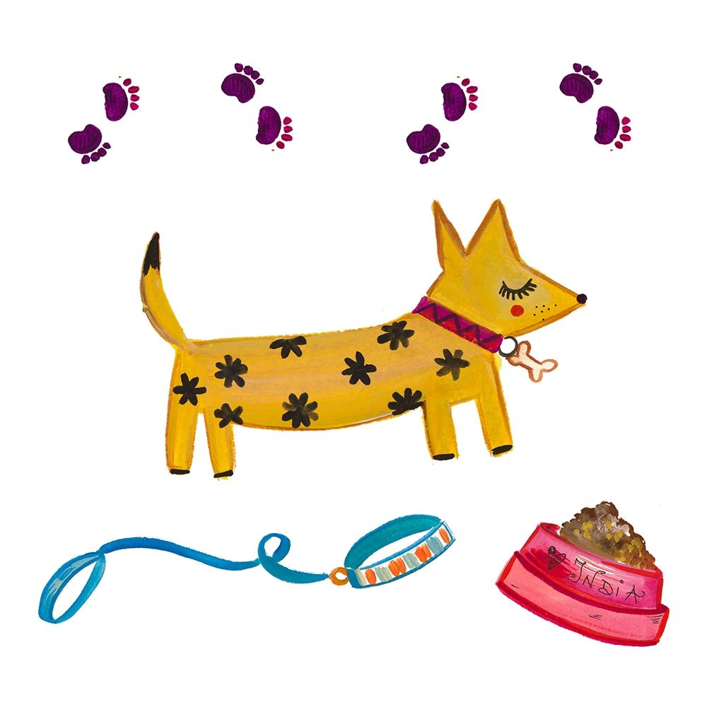 Dog and Treat I art print by Ani Del Sol for $57.95 CAD