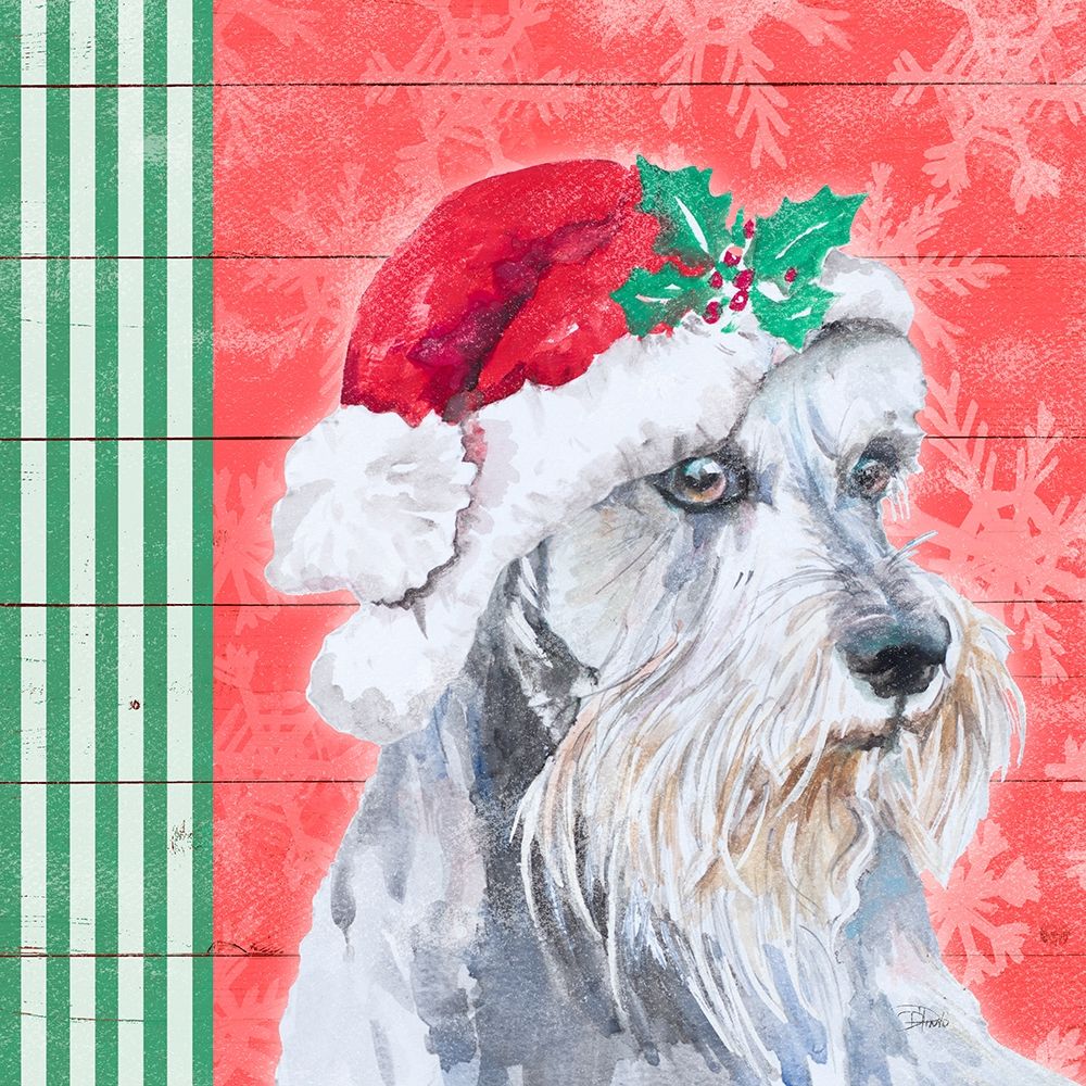 Holiday Puppy V art print by Patricia Pinto for $57.95 CAD