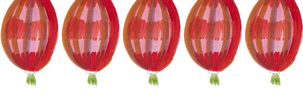 Red Air Balloons art print by Ani Del Sol for $57.95 CAD