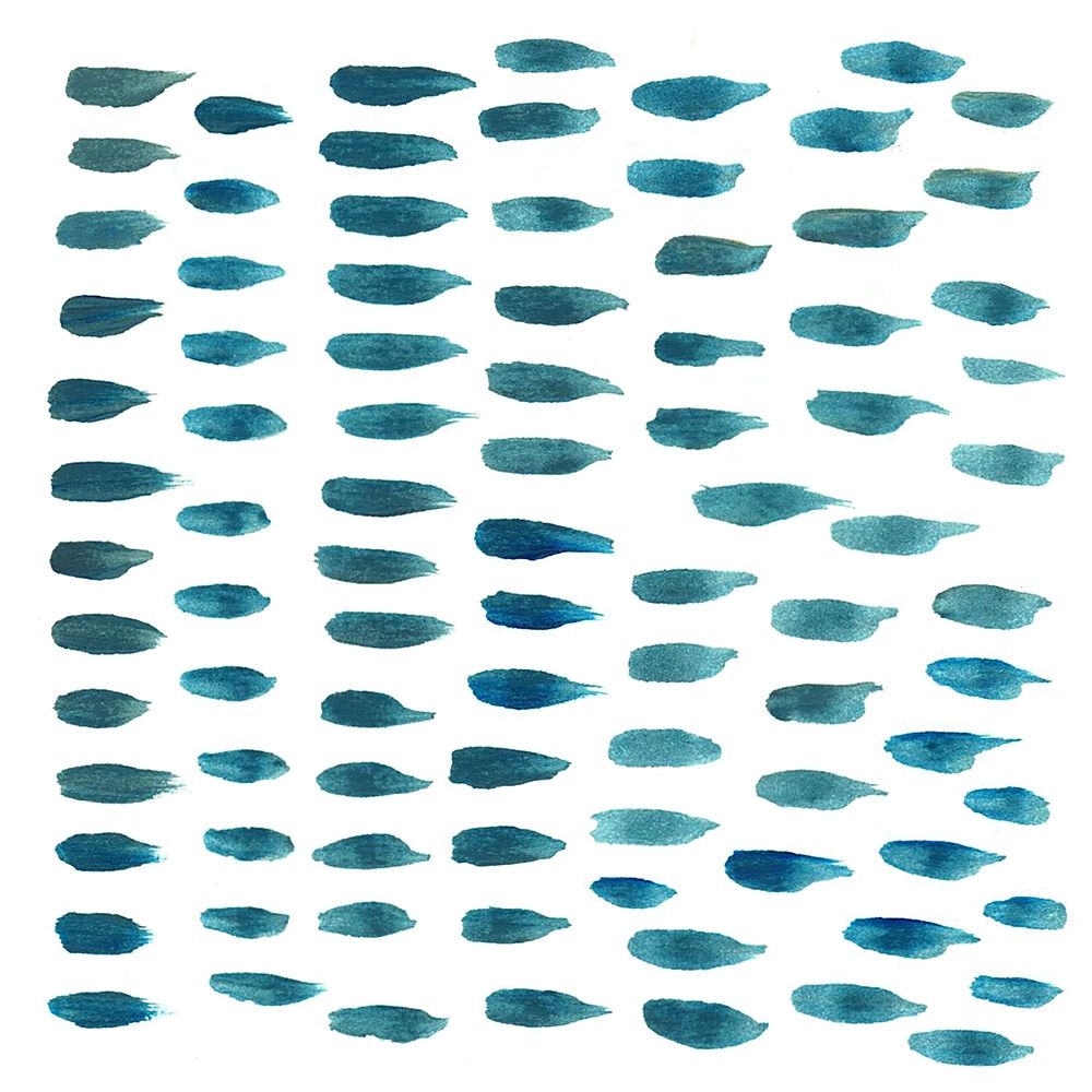 Green Dash Pattern art print by Ani Del Sol for $57.95 CAD