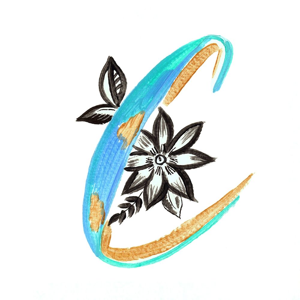 Monogram C (II) art print by Ani Del Sol for $57.95 CAD
