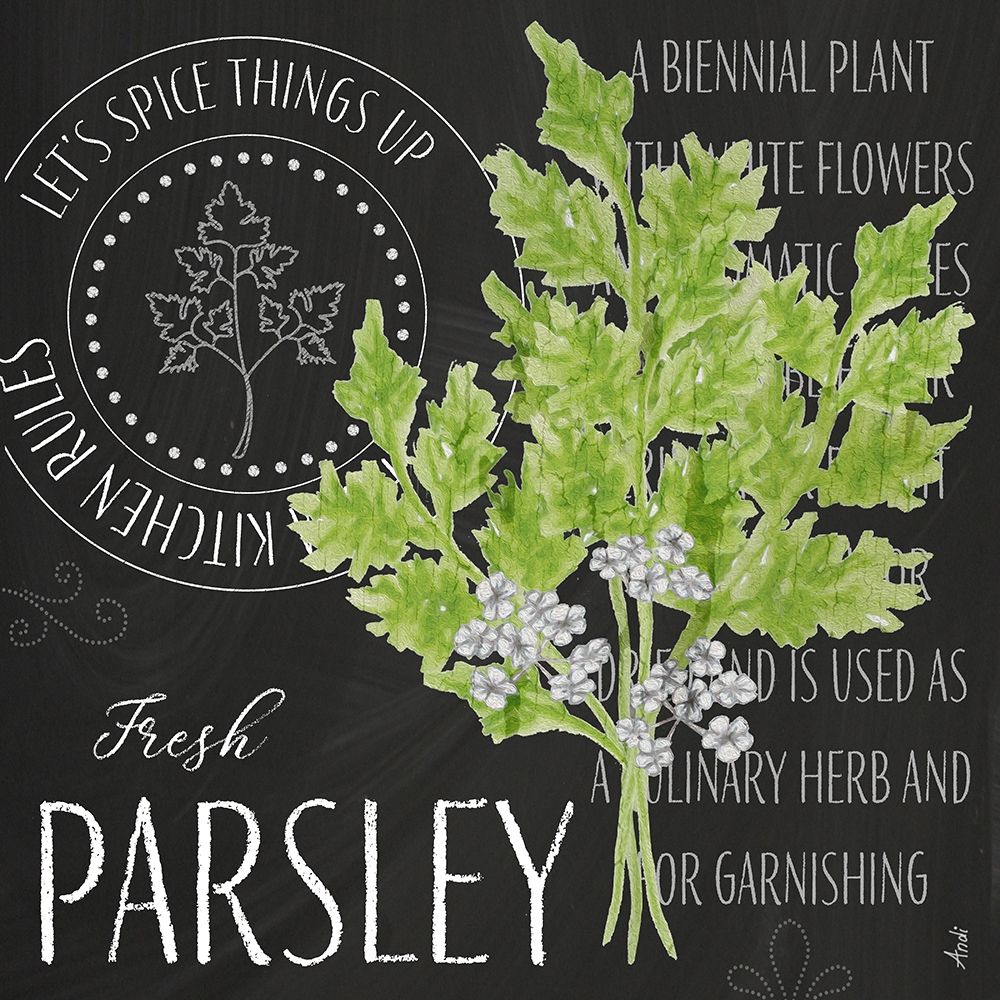 Garden Grown Herbs I art print by Andi Metz for $57.95 CAD