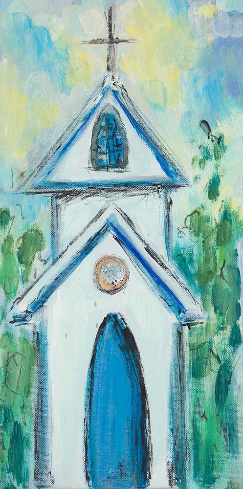 Chapel art print by L. Hewitt for $57.95 CAD