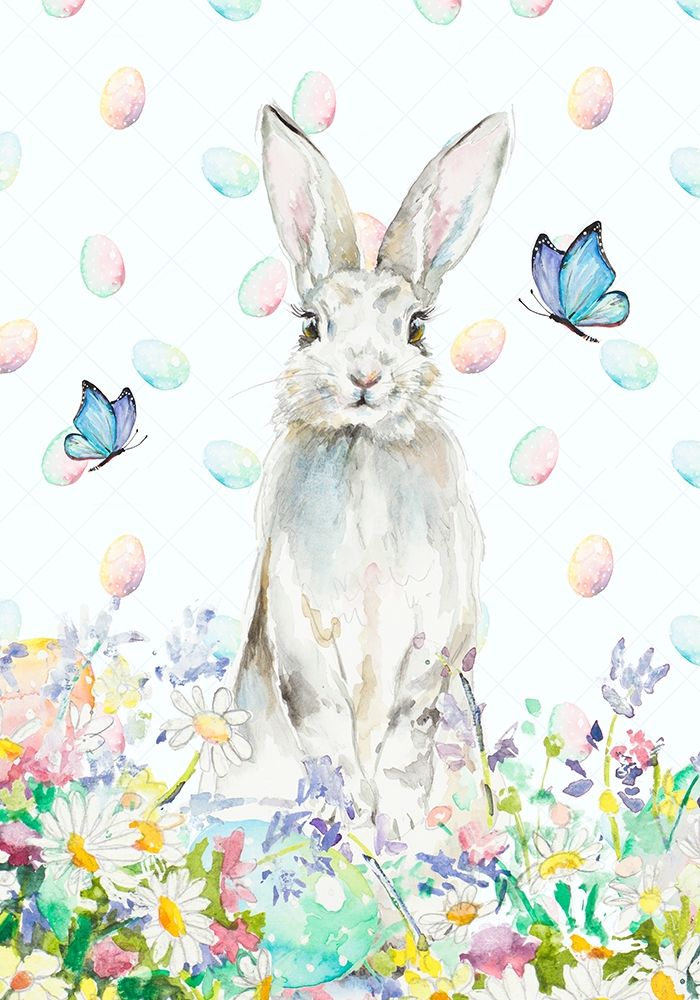 Tall Easter Bunny art print by Patricia Pinto for $57.95 CAD