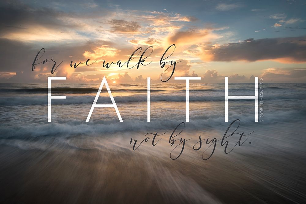 Walk by Faith art print by Andy Amos for $57.95 CAD