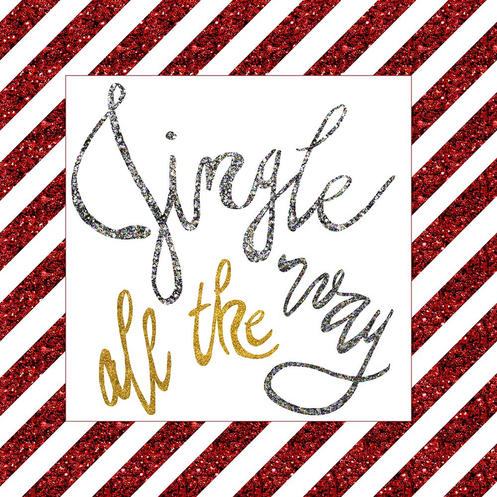 Jingle Sparkle I art print by Elizabeth Medley for $57.95 CAD