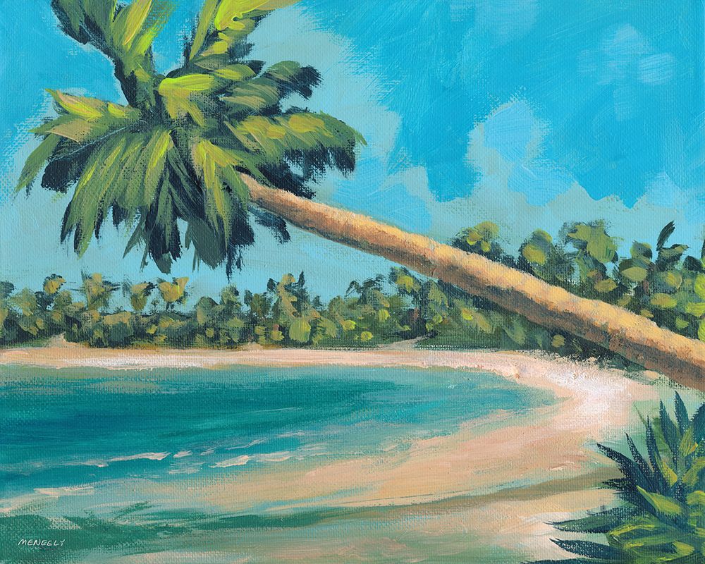 A Palm Tree Away art print by Dan Meneely for $57.95 CAD