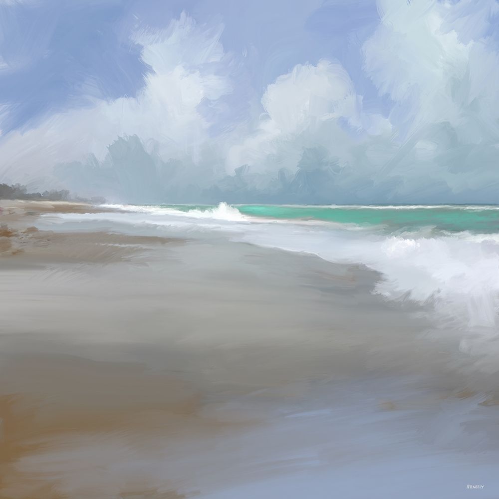 Peaceful Day on the Beach II art print by Dan Meneely for $57.95 CAD