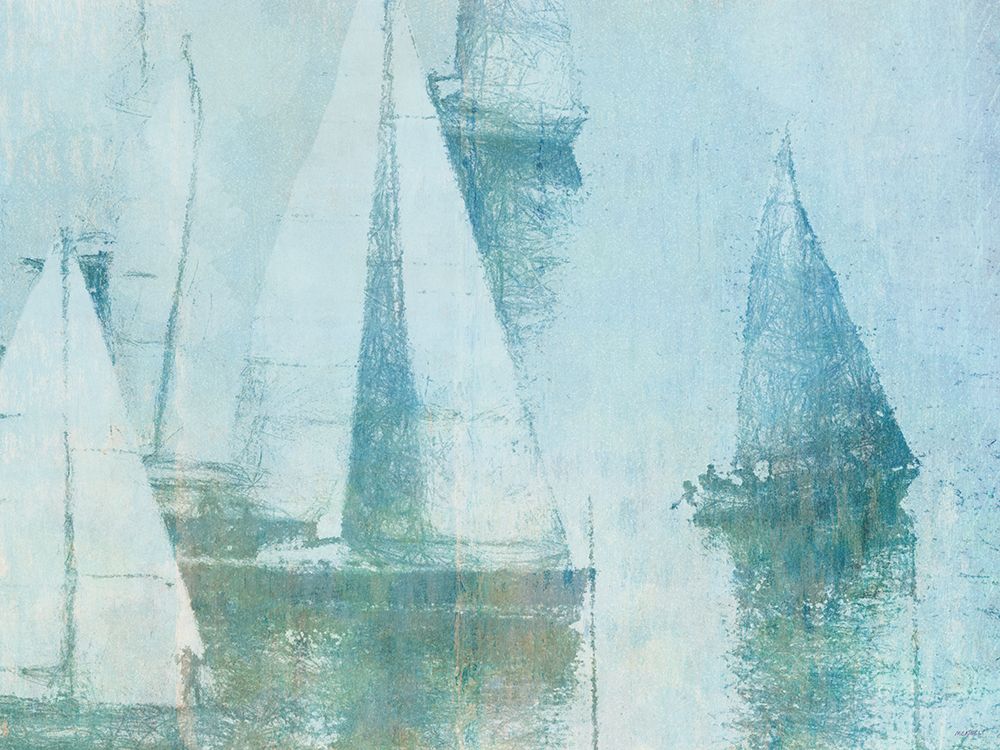 Vintage Sailing art print by Dan Meneely for $57.95 CAD