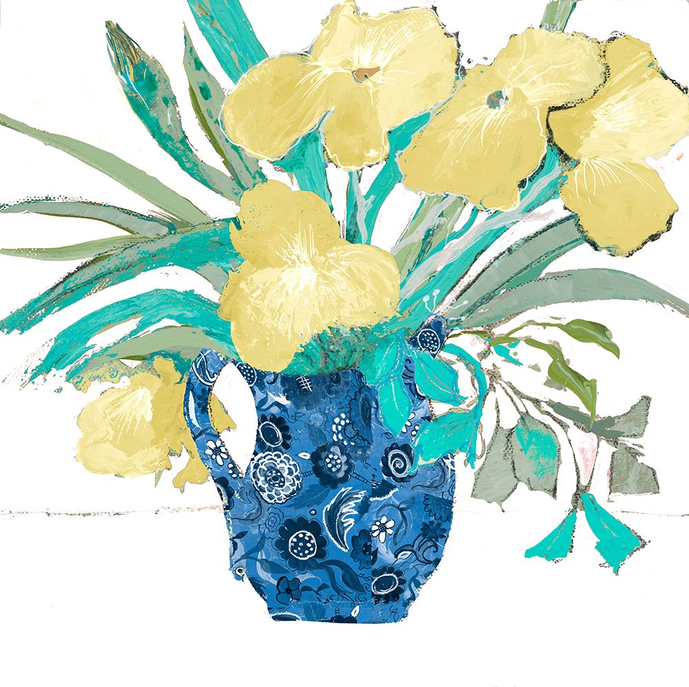 Yellow Springtime art print by Robin Maria for $57.95 CAD