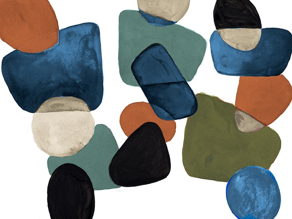 Head Over Heels Abstract art print by Lanie Loreth for $57.95 CAD