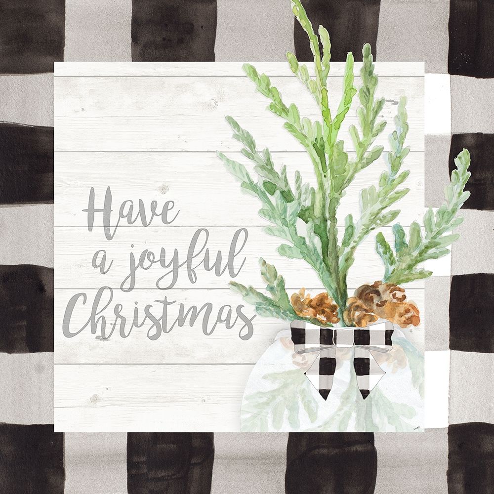 Joyful Christmas art print by Lanie Loreth for $57.95 CAD
