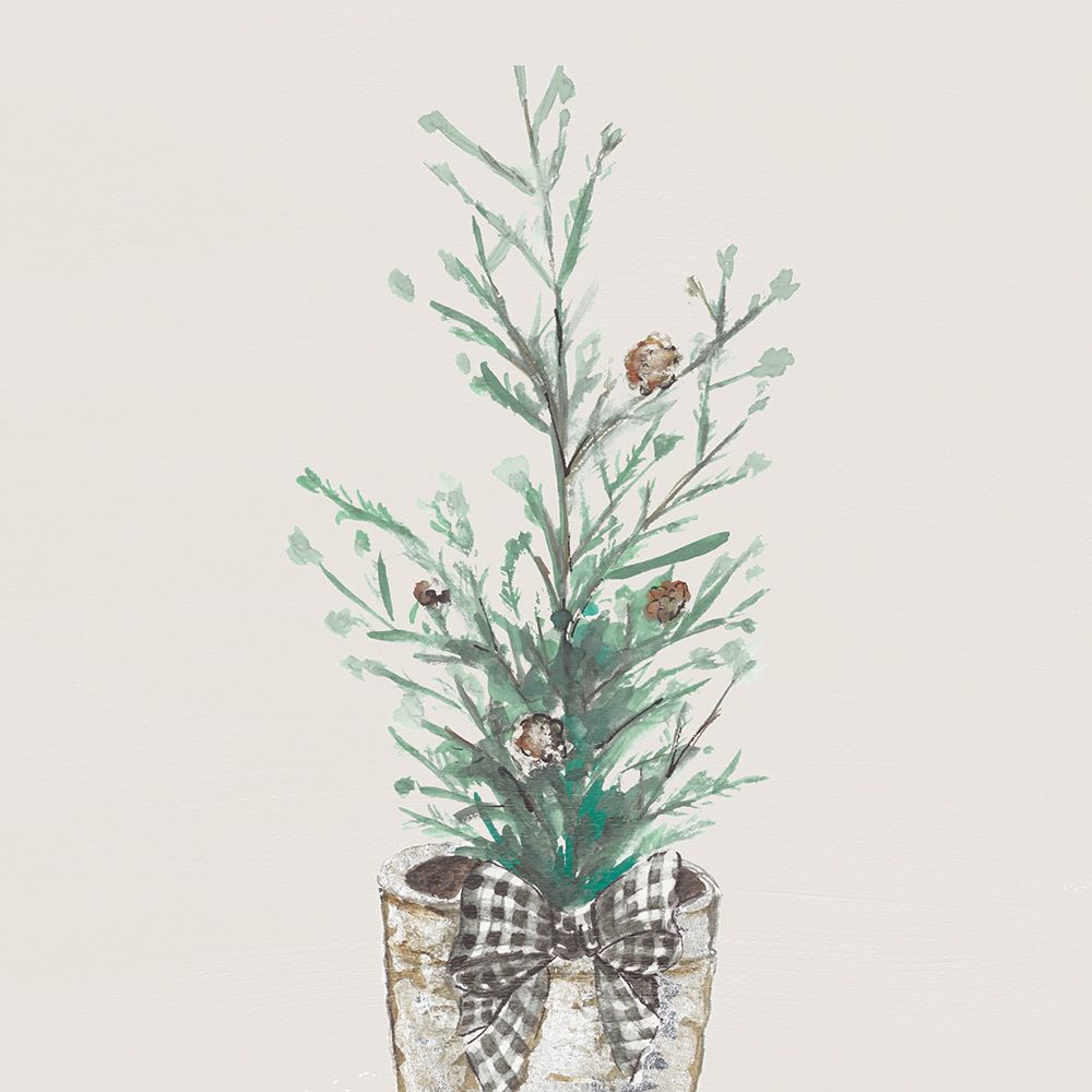 Christmas Fir II art print by Patricia Pinto for $57.95 CAD