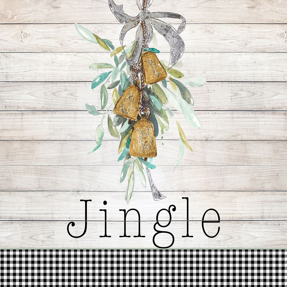 Jingle Bell Wreath art print by Patricia Pinto for $57.95 CAD