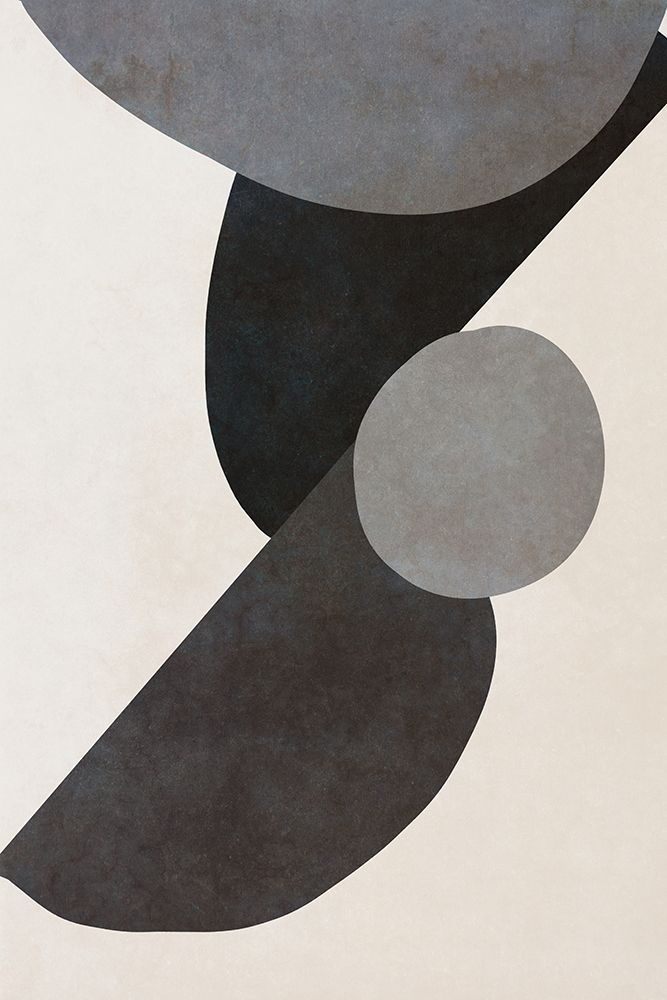 Black Shapes I art print by SD Graphics Studio for $57.95 CAD