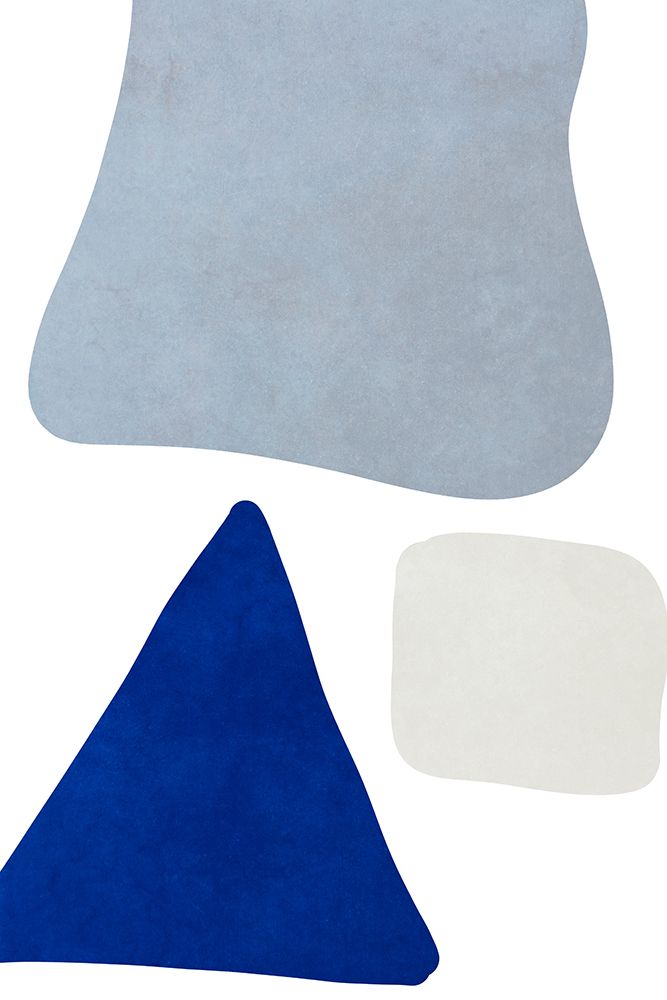 Blue Simple Shapes I art print by SD Graphics Studio for $57.95 CAD