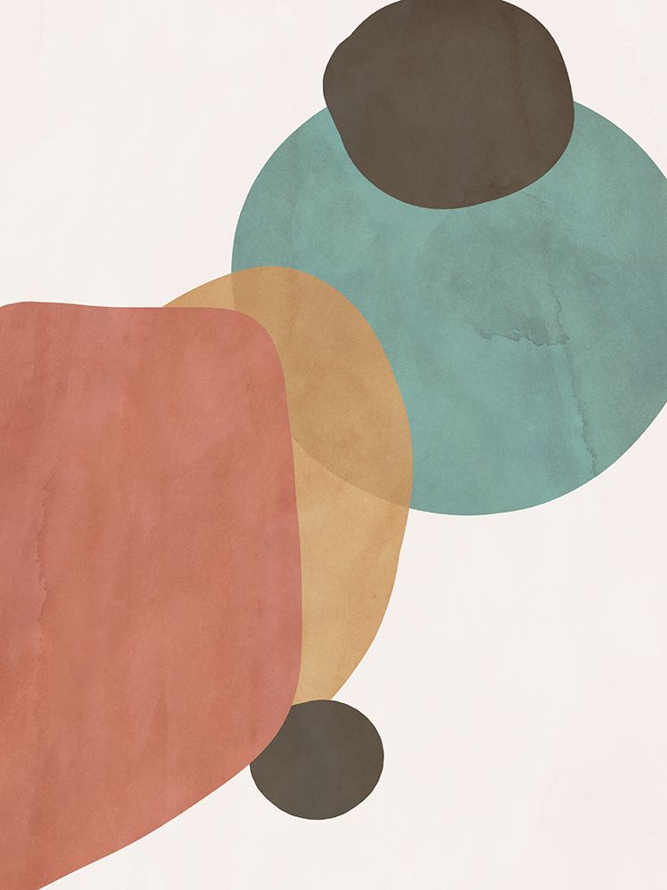 Autumn Shapes II art print by SD Graphics Studio for $57.95 CAD