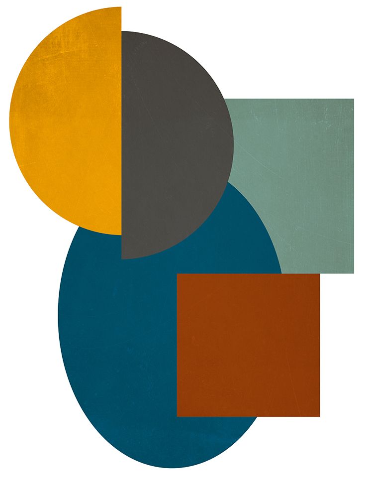 Simple Shapes on White II art print by SD Graphics Studio for $57.95 CAD
