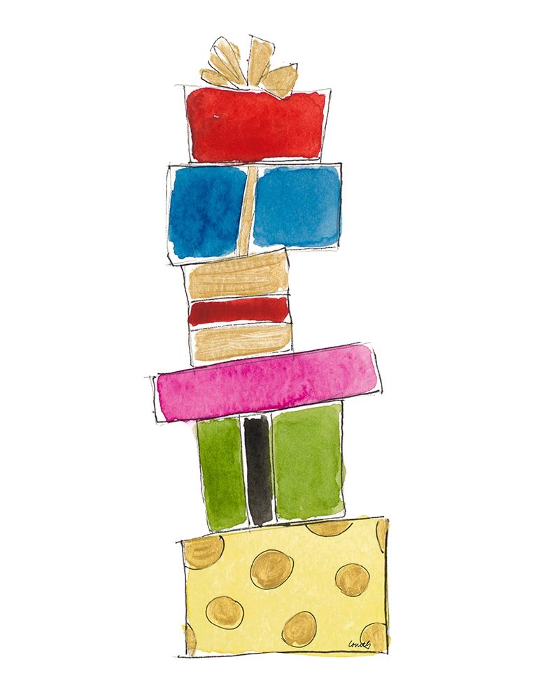 Christmas Presents II art print by Lanie Loreth for $57.95 CAD