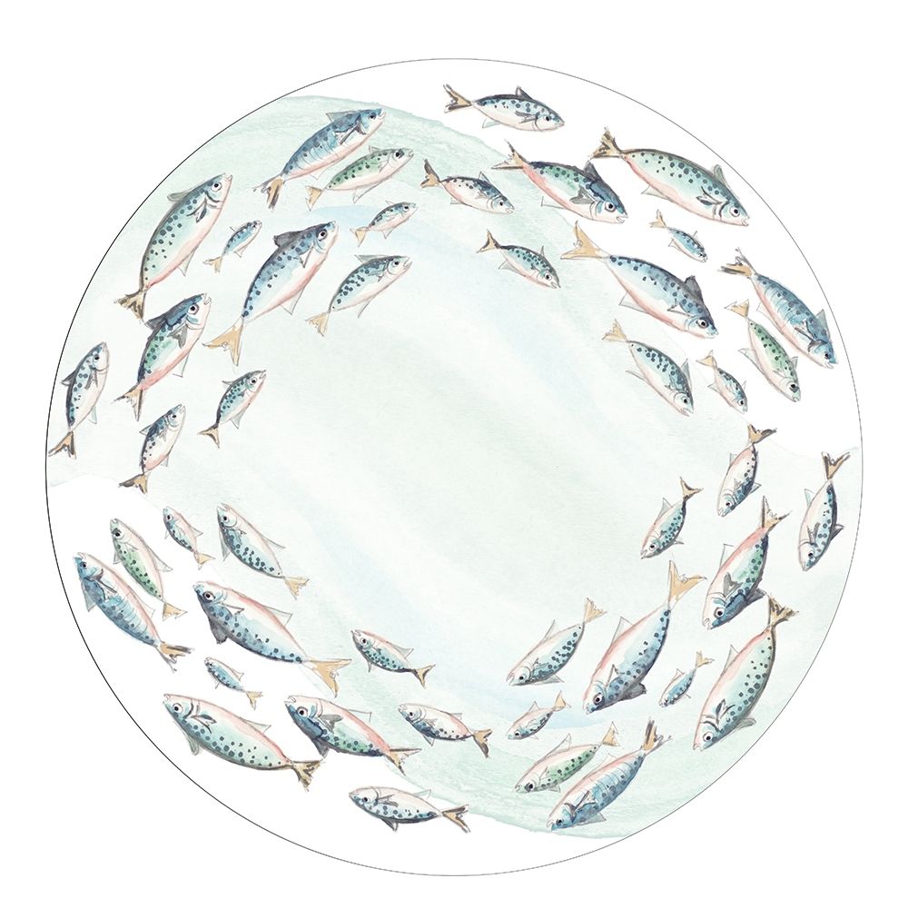 Circle Of Fish art print by Patricia Pinto for $57.95 CAD