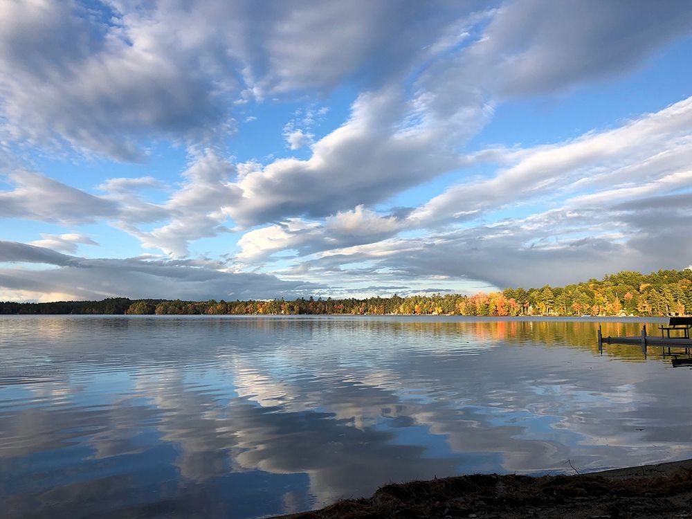 Peaceful Lake art print by Julie DeRice for $57.95 CAD