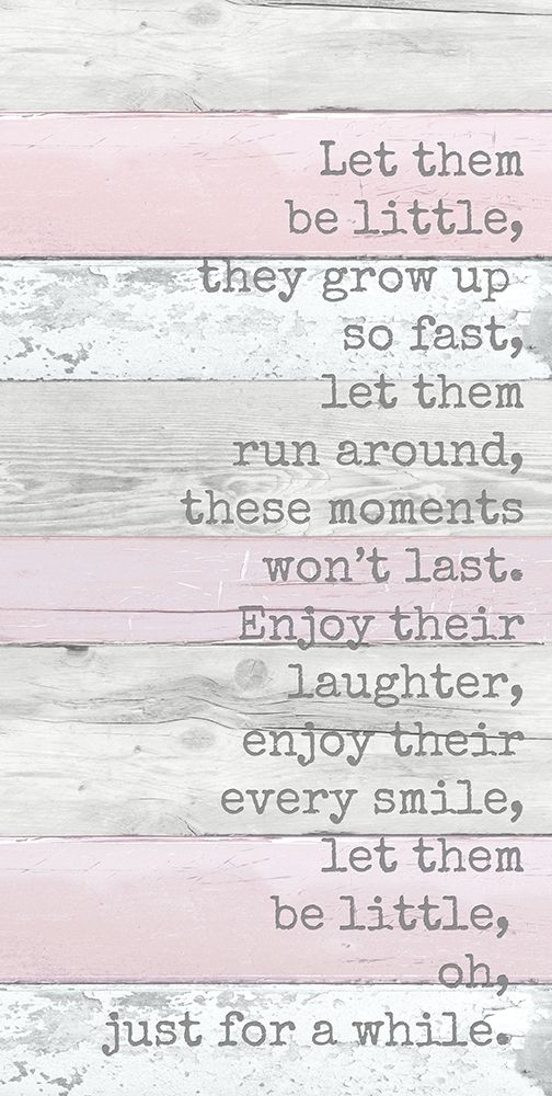 Let Them be Little art print by Anna Quach for $57.95 CAD