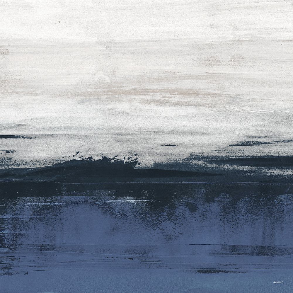 Familiar Feeling Blue Square I art print by Dan Meneely for $57.95 CAD