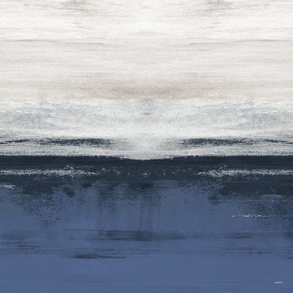 Familiar Feeling Blue Square II art print by Dan Meneely for $57.95 CAD