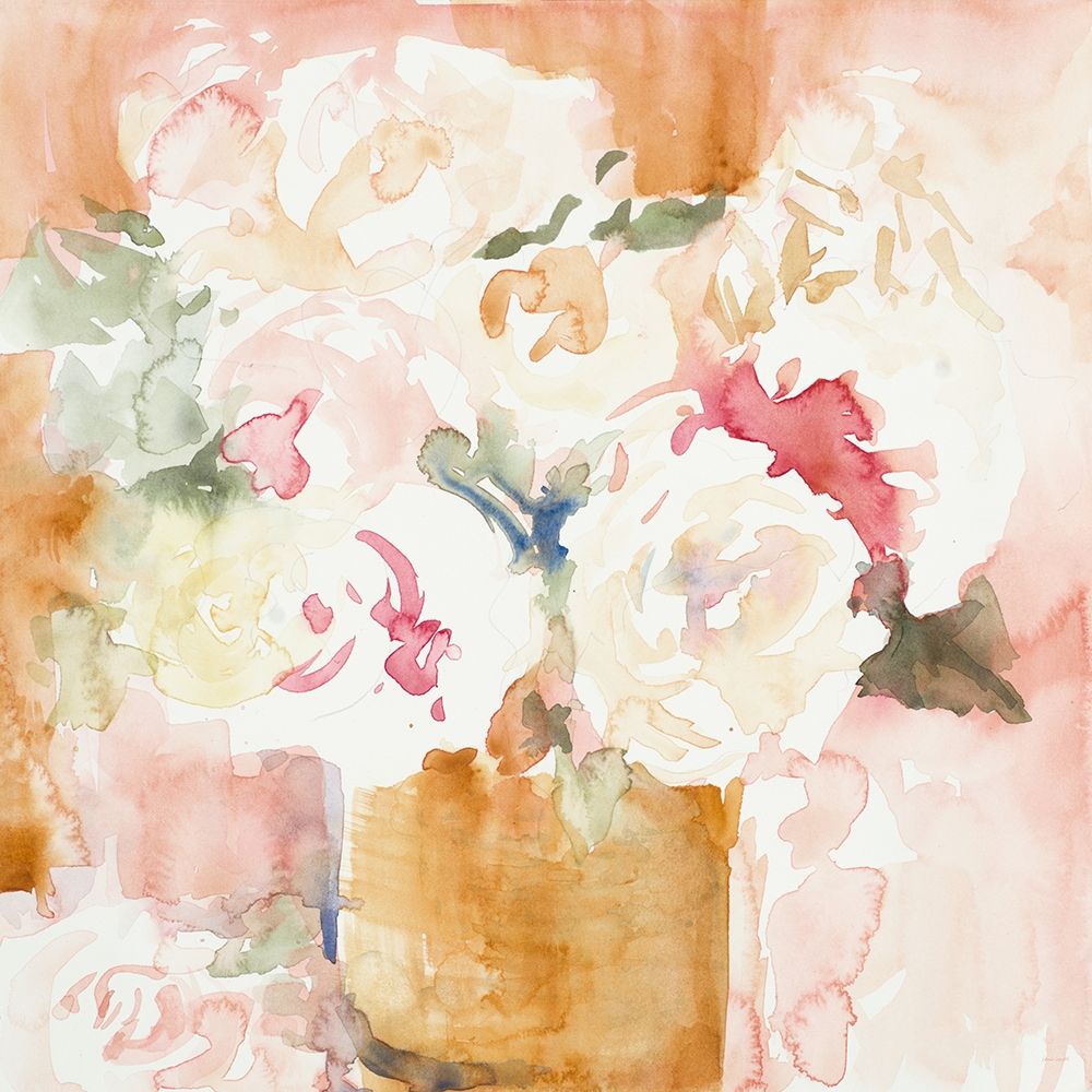 Cascading Blooms II art print by Lanie Loreth for $57.95 CAD