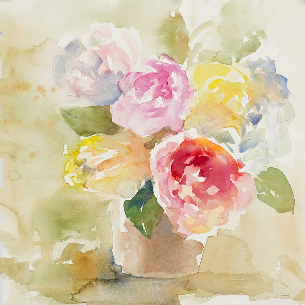 Graceful Bloom Basket art print by Lanie Loreth for $57.95 CAD
