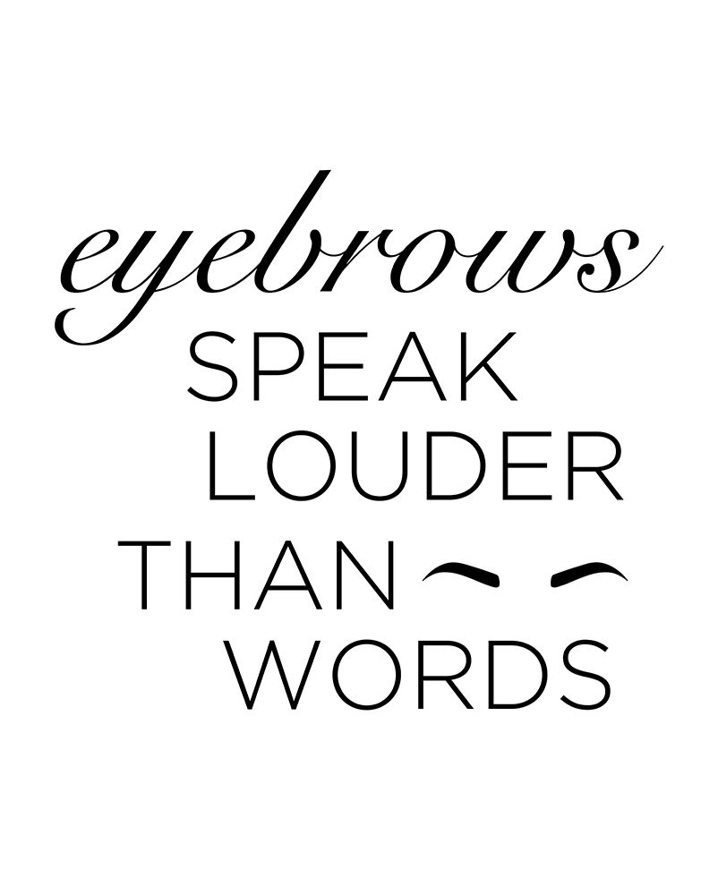 Eyebrows art print by Anna Quach for $57.95 CAD