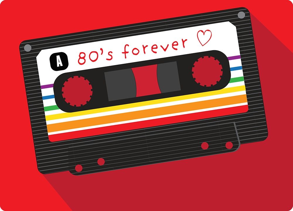 Retro 80s art print by Jen Bucheli for $57.95 CAD
