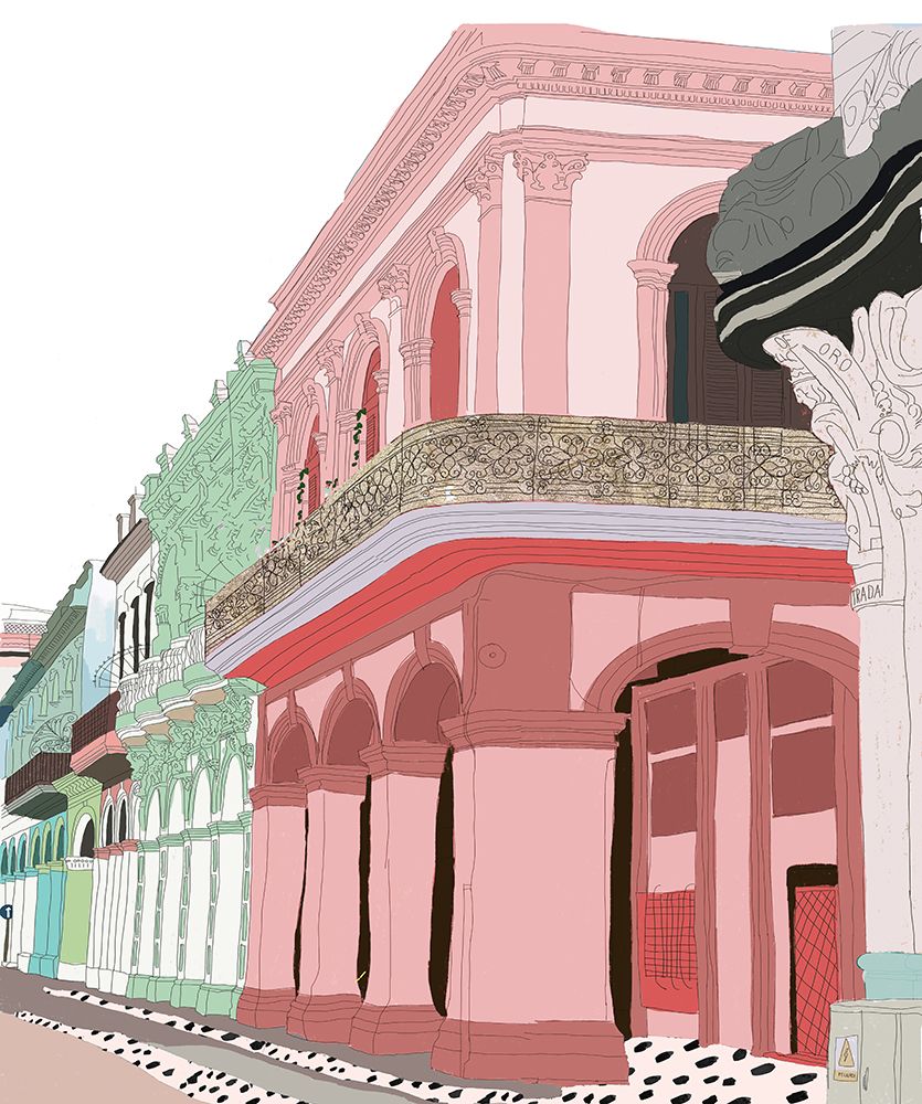 Mid Town art print by Jen Bucheli for $57.95 CAD