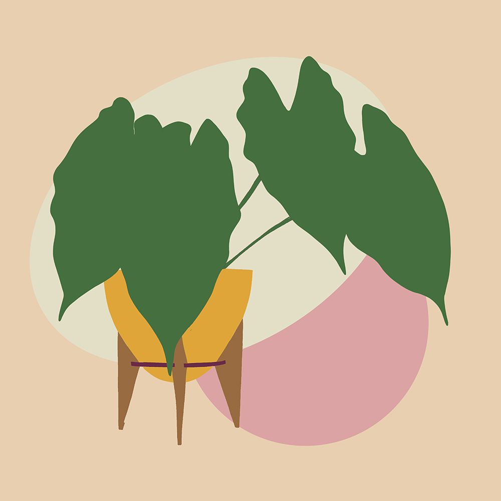 Mod Potted Plant 1 art print by Jen Bucheli for $57.95 CAD