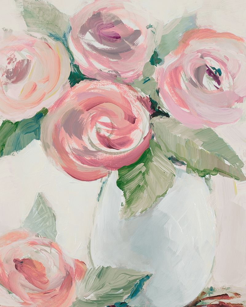 Pink Spring Blooms I art print by Lanie Loreth for $57.95 CAD