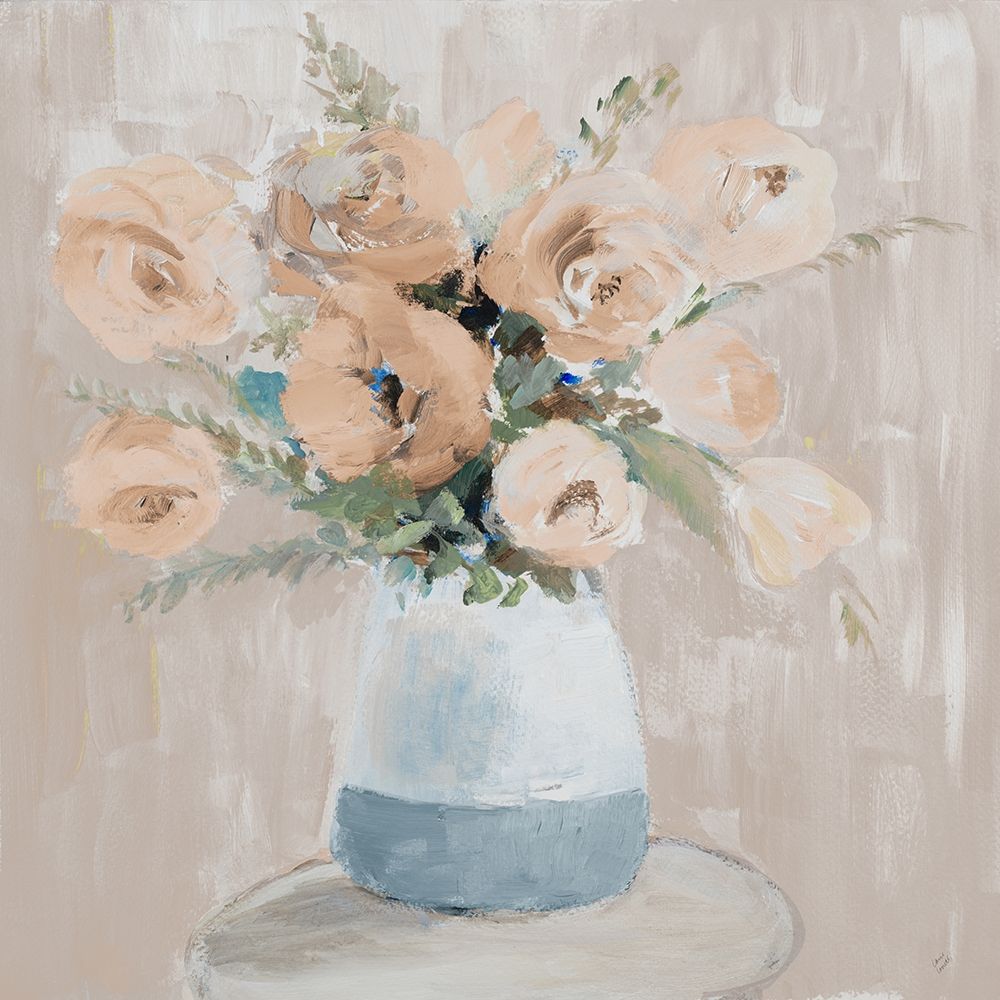 Neutral Peonies art print by Lanie Loreth for $57.95 CAD
