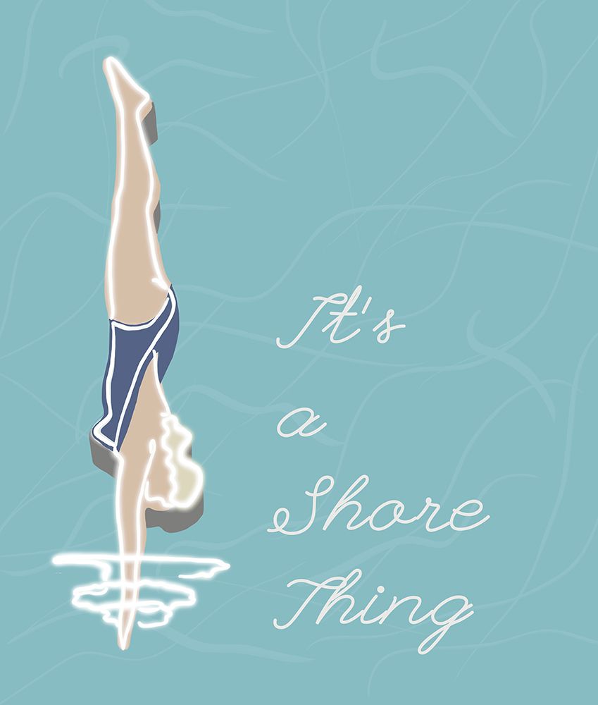 Its A Shore Thing art print by Jen Bucheli for $57.95 CAD