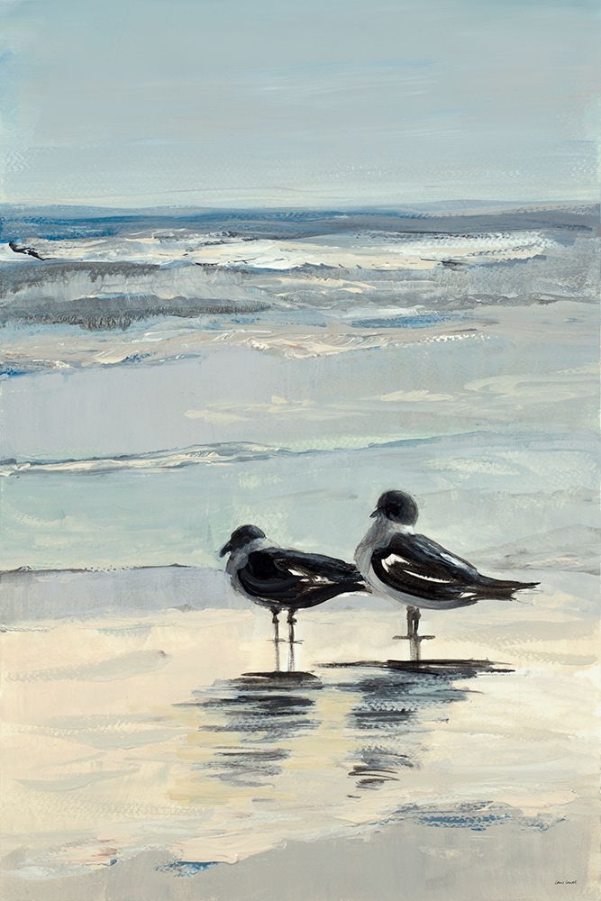 Morning Beach Stroll I art print by Lanie Loreth for $57.95 CAD