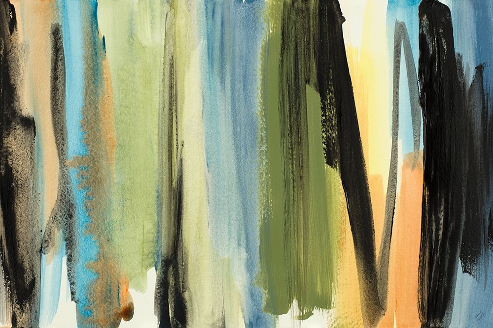 Linear Rainbow II art print by Lanie Loreth for $57.95 CAD