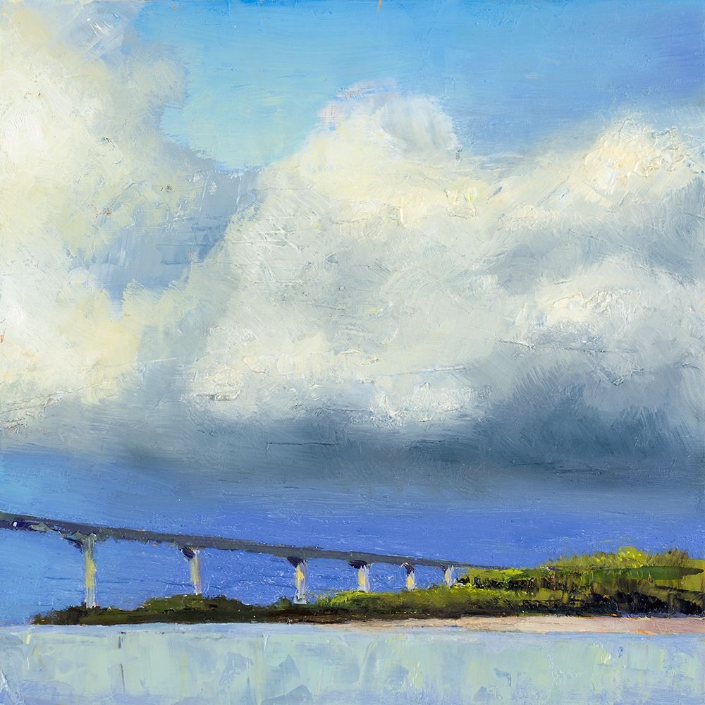 Approaching The Bridge art print by Jenny Green for $57.95 CAD