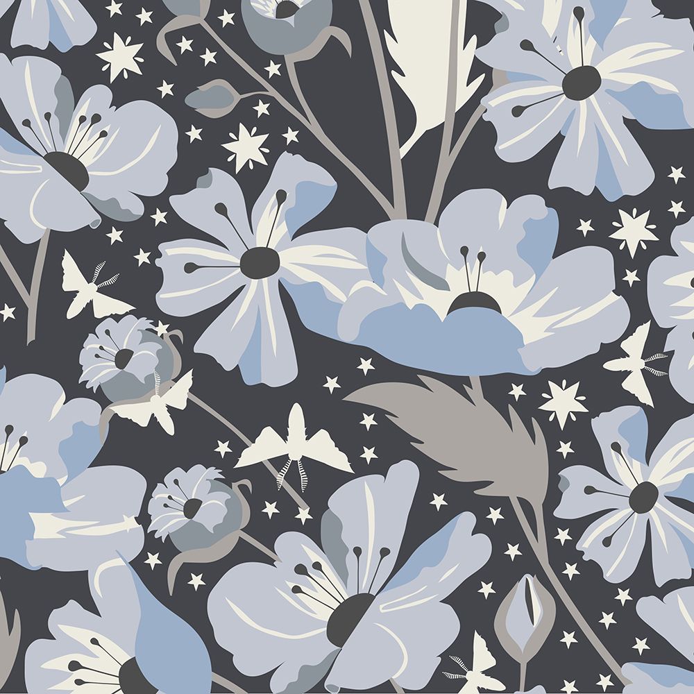Blue Spellflowers I art print by Sarah Gardner for $57.95 CAD