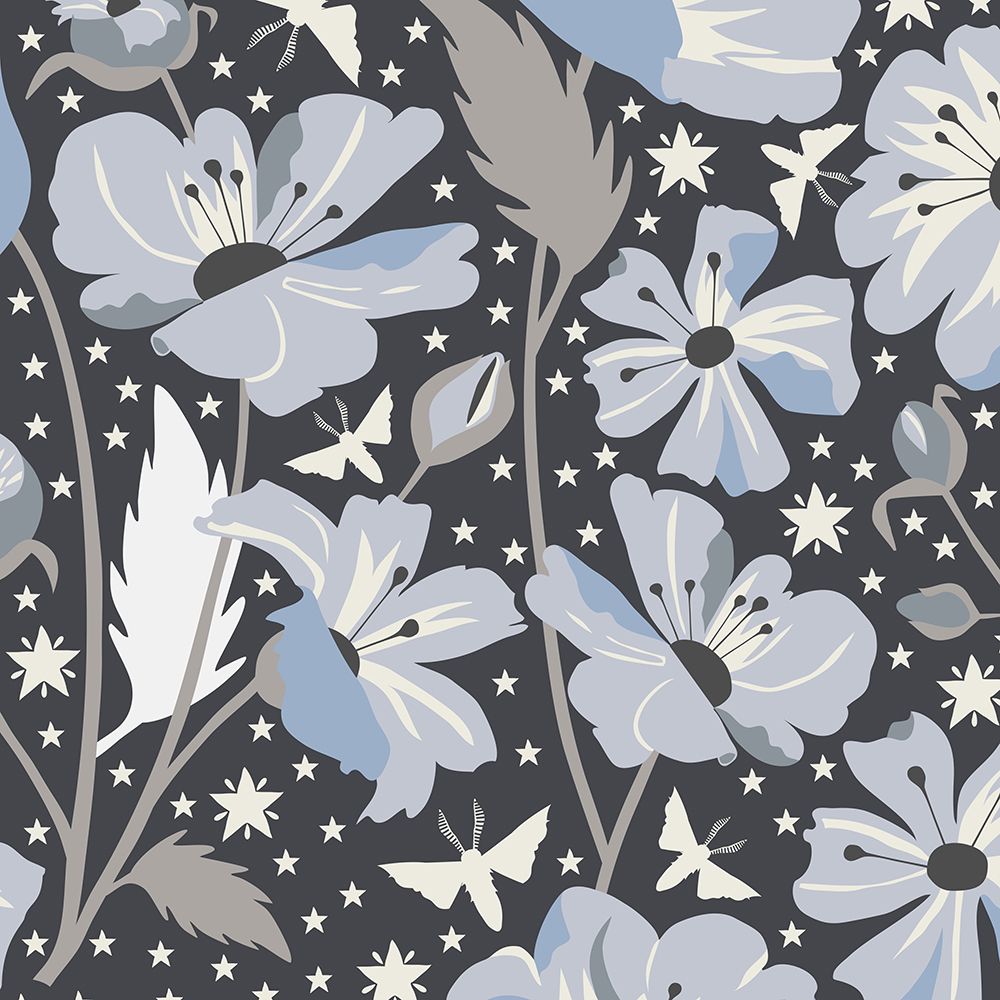 Blue Spellflowers II art print by Sarah Gardner for $57.95 CAD