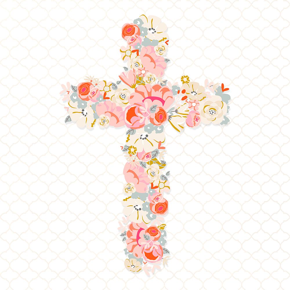 Cross Bouquet I art print by Sarah Gardner for $57.95 CAD