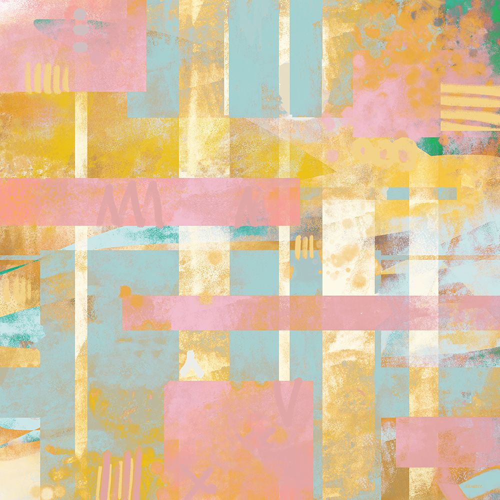 Pastel Pattern art print by Dan Meneely for $57.95 CAD