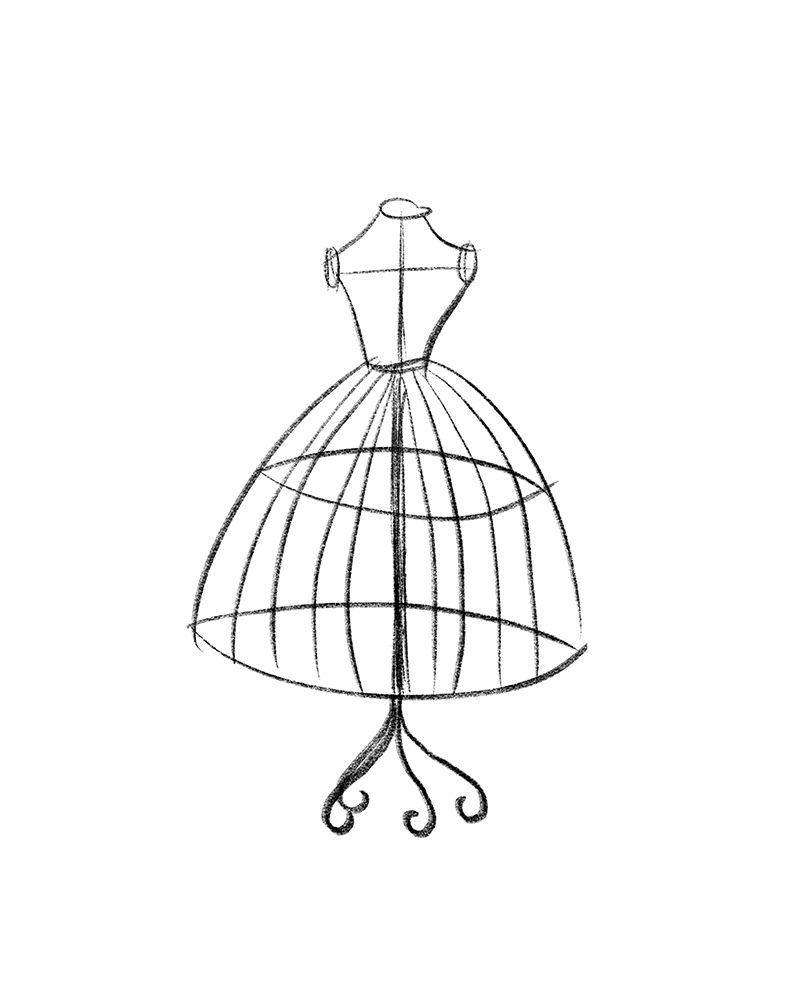Visions of Fashion II art print by Anna Quach for $57.95 CAD